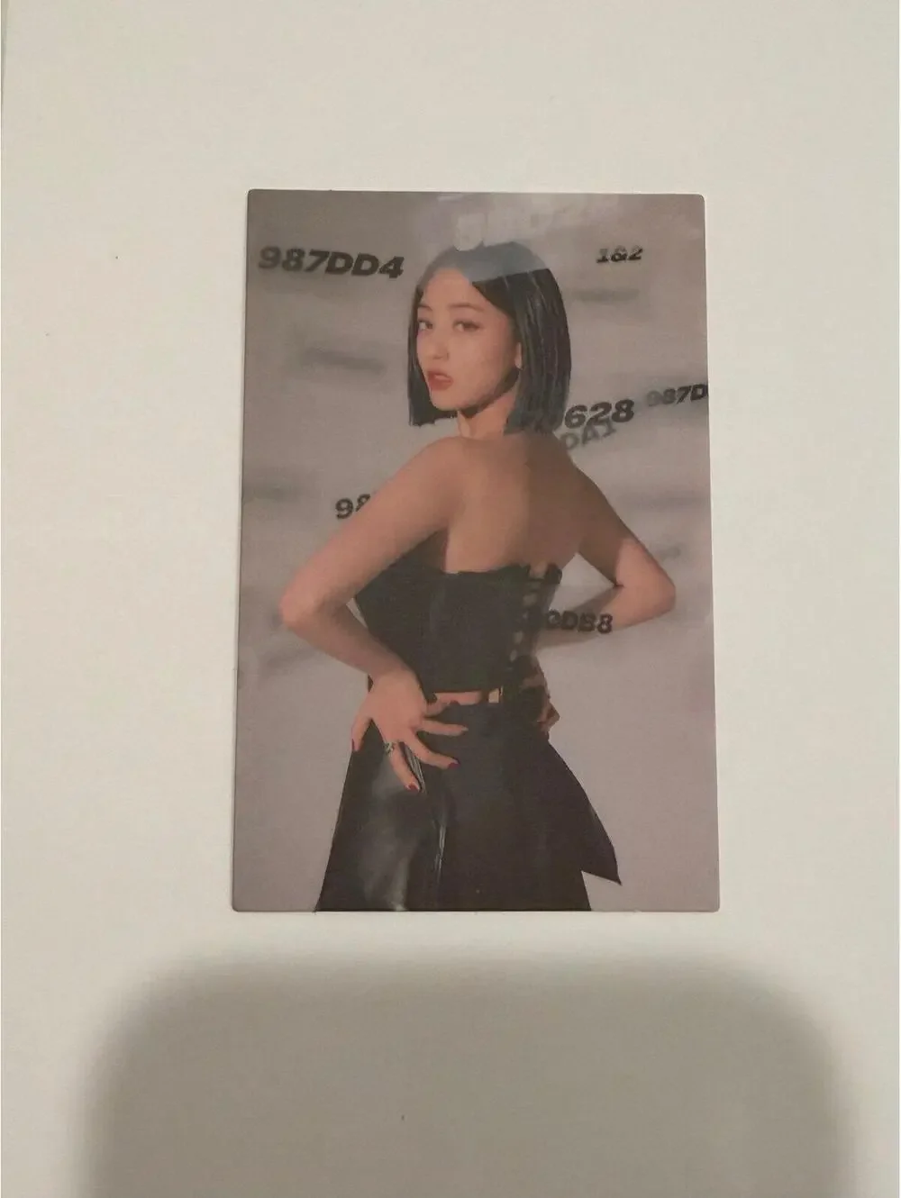 Twice Jihyo BETWEEN 1&2 Message Photocard